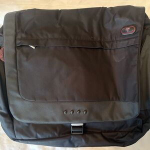 Tumi Black Laptop Messenger Bag